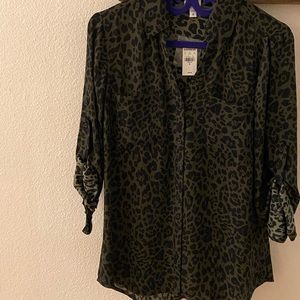 Express portofino slim fit top